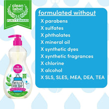 Load image into Gallery viewer, Dapple Baby Bottle &amp; Dish Soap (Fragrance Free) 16.9 oz.
