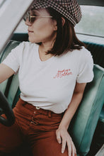 Load image into Gallery viewer, Tough as a Mother Embroidered T-shirt
