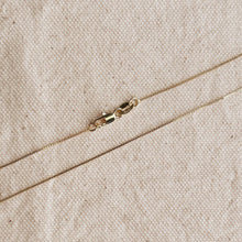 Load image into Gallery viewer, 18k Gold Filled Thin Box Chain 0.85mm
