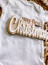 Load image into Gallery viewer, My First Christmas Milestone Sign- Sage
