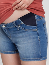 Load image into Gallery viewer, 4" Under Belly Panel Denim Shorts

