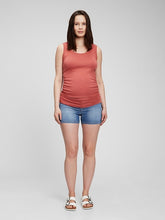 Load image into Gallery viewer, 4" Under Belly Panel Denim Shorts
