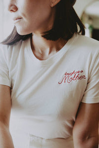 Tough as a Mother Embroidered T-shirt