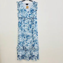 Load image into Gallery viewer, Floral Ruffle Maxi Dress - XL

