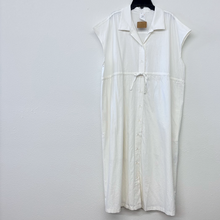 Load image into Gallery viewer, Button Front Sleeveless Maternity Dress - X-Large
