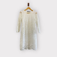 Load image into Gallery viewer, White Crochet Dress- S
