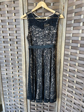Load image into Gallery viewer, Black Lace Cocktail Dress- L
