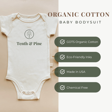 Load image into Gallery viewer, Little Brother Organic Cotton Short Sleeve Baby Bodysuit

