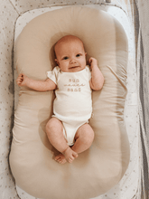 Load image into Gallery viewer, Sun Waves Sand Clay Organic Cotton Short Sleeve Baby Bodysuit
