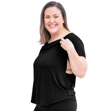 Load image into Gallery viewer, Everyday Nursing &amp; Maternity T-shirt- Black
