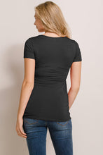 Load image into Gallery viewer, V-Neck Wrap Maternity/Nursing Top
