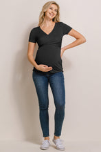 Load image into Gallery viewer, V-Neck Wrap Maternity/Nursing Top
