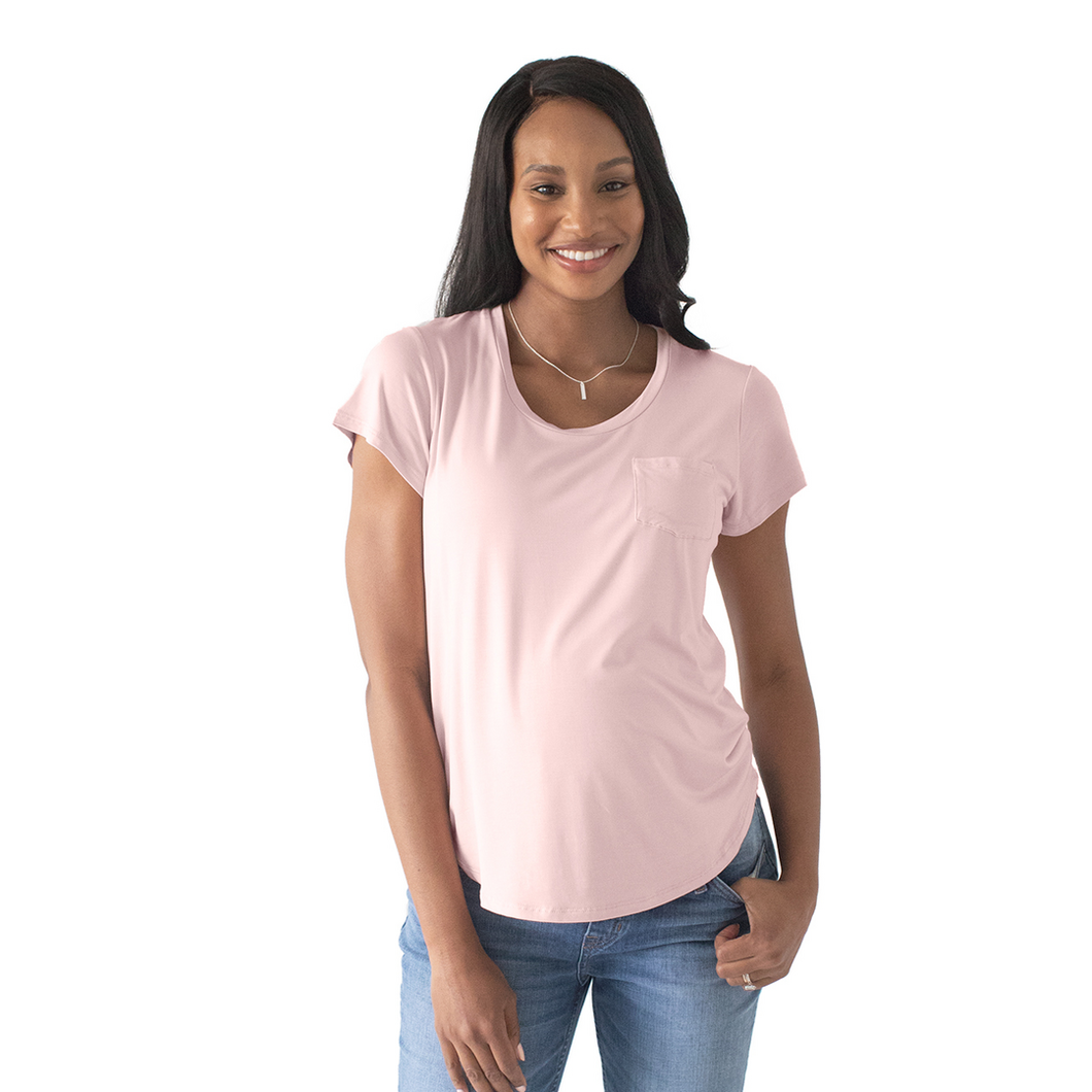 Everyday Nursing & Maternity T-shirt- Pink