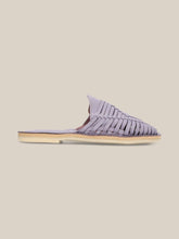 Load image into Gallery viewer, Lavender Slip On Huarache Sandal
