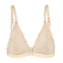 Load image into Gallery viewer, Lace Nursing Bralette (Nude)

