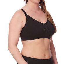 Load image into Gallery viewer, Seamless Nursing Bra- Black
