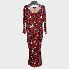 Load image into Gallery viewer, Red Floral Dress- M
