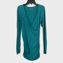 Load image into Gallery viewer, Turquoise Surplice Top- XS
