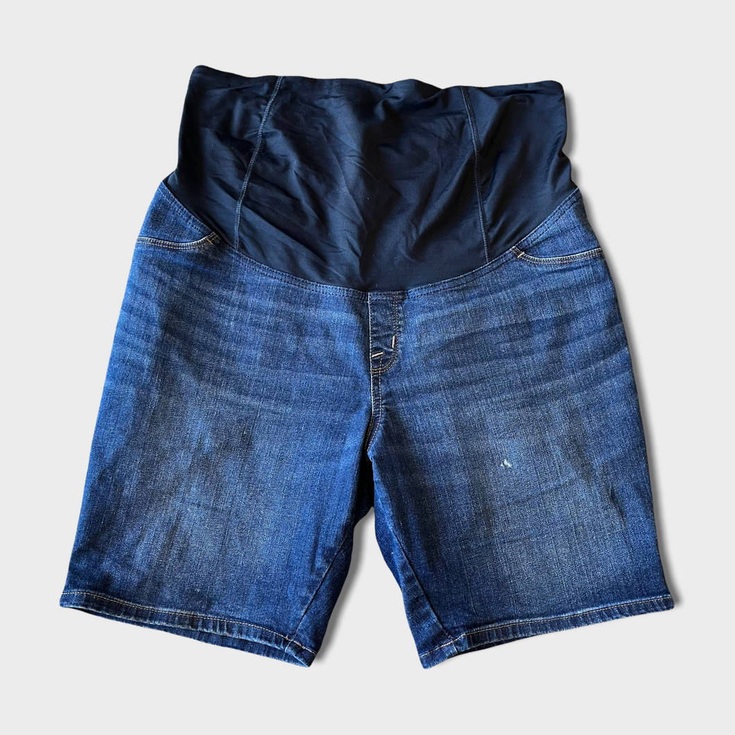 Dark Wash Bermuda Shorts- L