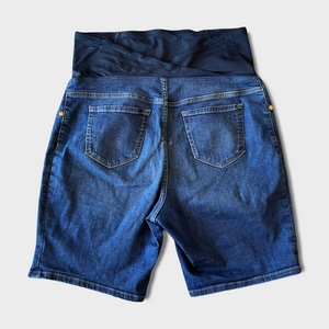 Dark Wash Bermuda Shorts- L