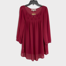 Load image into Gallery viewer, Maroon Blouse- S
