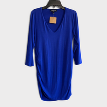 Load image into Gallery viewer, 3/4 Sleeve Cobalt Top- S
