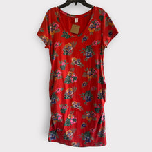 Load image into Gallery viewer, Tropical Floral Dress- L
