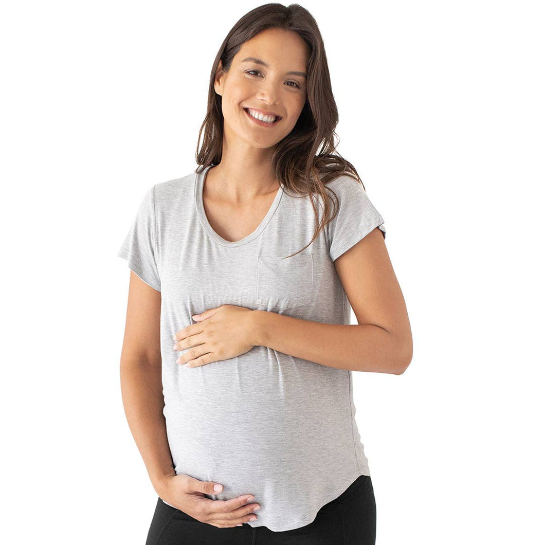Everyday Nursing & Maternity T-shirt- Grey