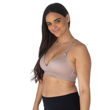 Load image into Gallery viewer, Minimalist Hands-Free Pumping/Nursing Plunge Bra
