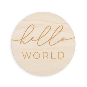 Hello World Sign