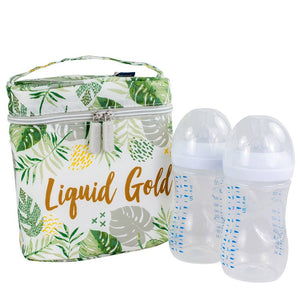 Liquid Gold Insulated Bottle Bag
