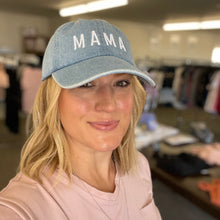 Load image into Gallery viewer, Denim Mama Hat
