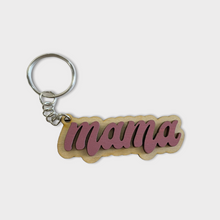 Load image into Gallery viewer, Retro Mama Keychain- 6 Colors

