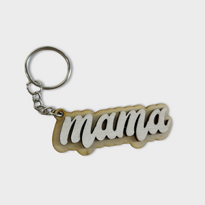 Retro Mama Keychain- 6 Colors