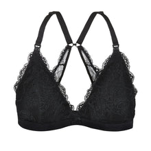 Load image into Gallery viewer, Lace Nursing Bralette (Black)

